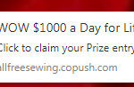 WOW $100 a Day for Life